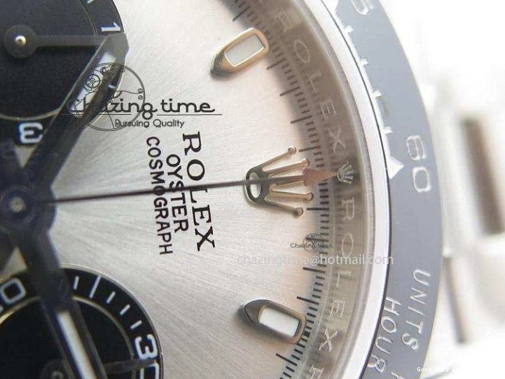 AAA Replica Watches Daytona A ZeroBulk Edition 1:1 Best Silver JF SS Bezel Dial Black On 4021 Ceramic Bracelet 1220